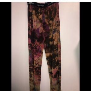 One of a kind reverse dyed Calvin Kline loungewear